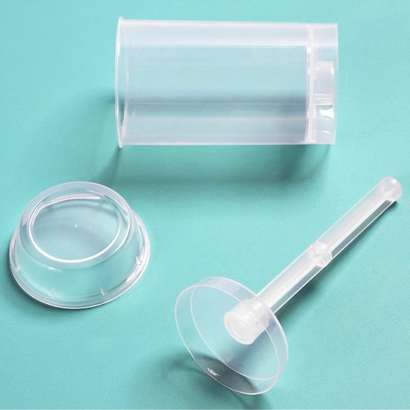 Set Of 10 Do It Yourself Cake Pop/Push Pop Cylinders Birthday Party Bridal Baby - Picture 3 of 4